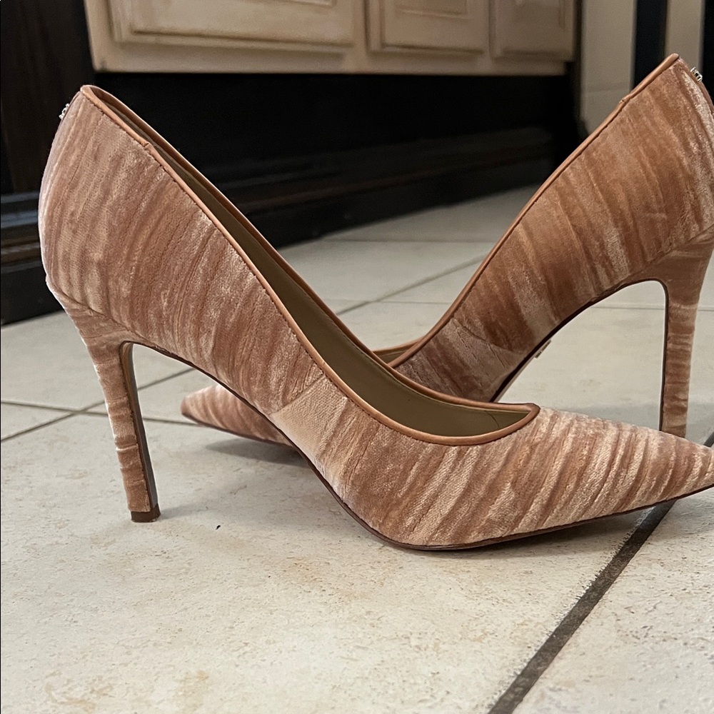 Elegant Tan High Heels